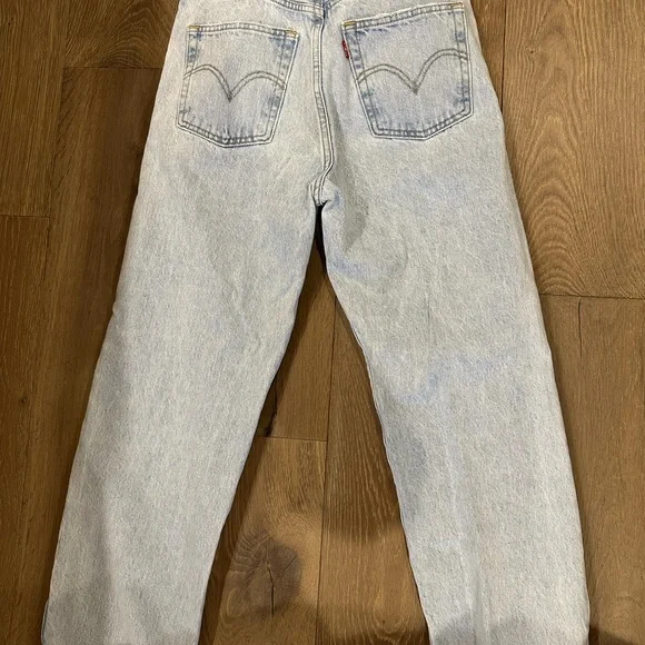 🎉HP🎉Levi's Ribcage Straight Ankle Light Blue Jeans - Picture 7 of 7